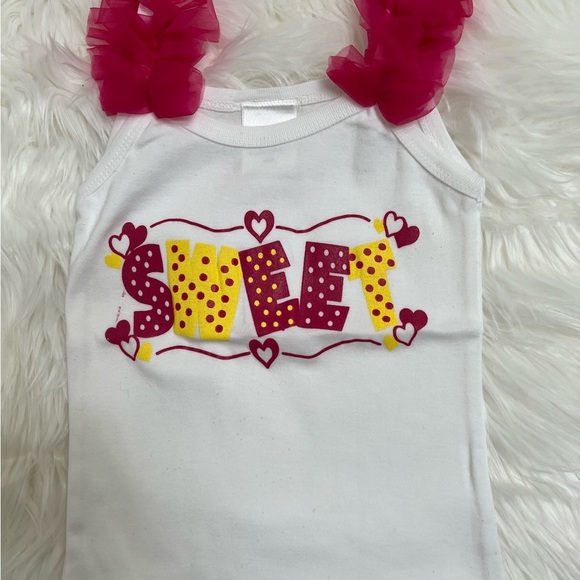 Belle Ame Pettiskirt + top size Medium - NWOT - Picture 2 of 9